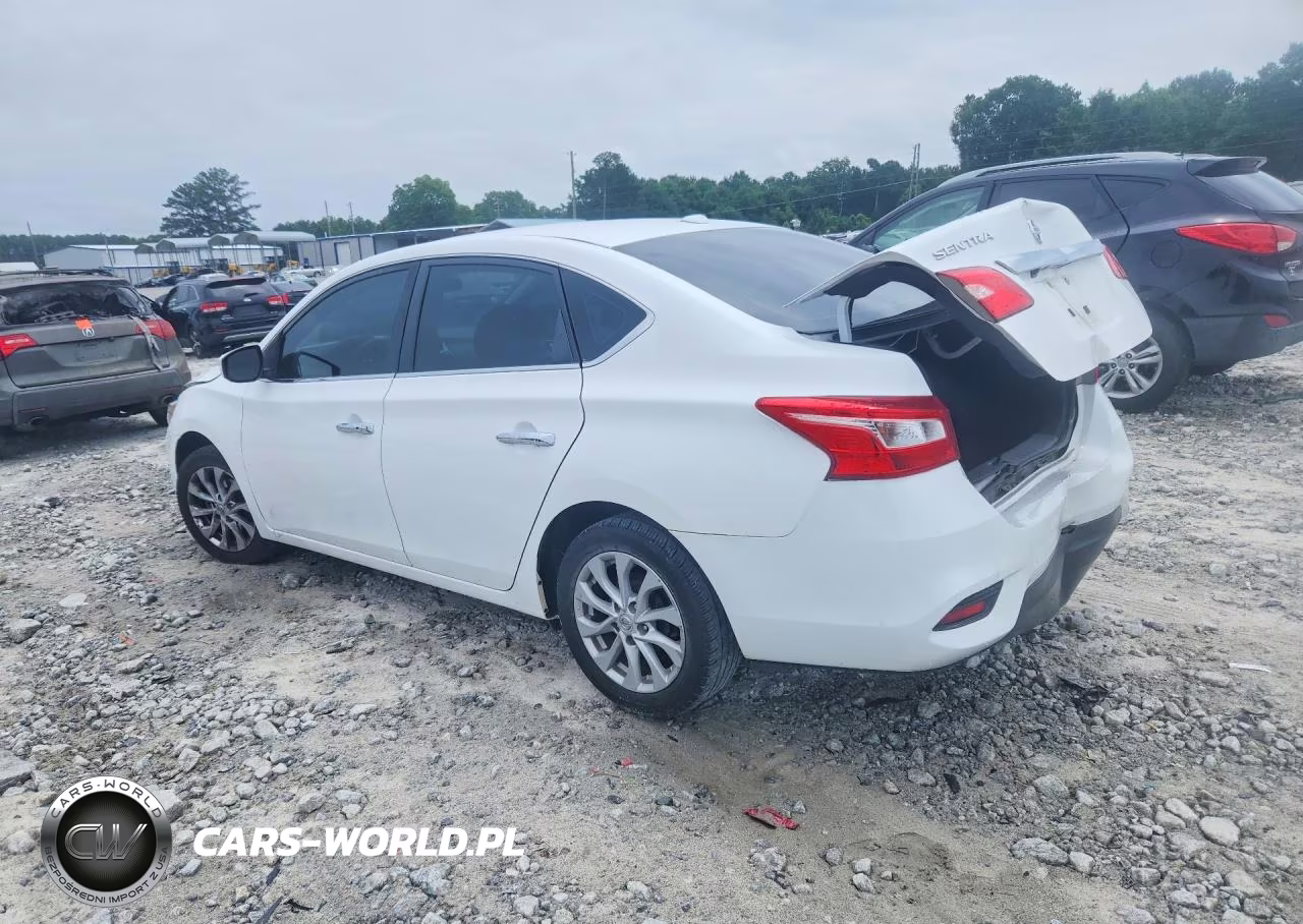 2019 Nissan Sentra Sv VIN:3N1AB7APXKY315693 - 2