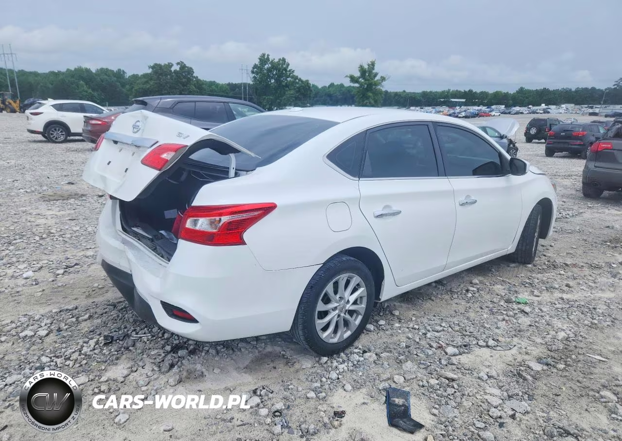 2019 Nissan Sentra Sv VIN:3N1AB7APXKY315693 - 3