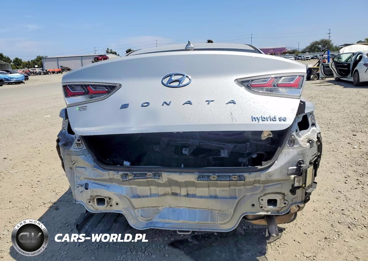 2019 Hyundai Sonata Hybrid Se VIN:KMHE24L35KA088792 - 6