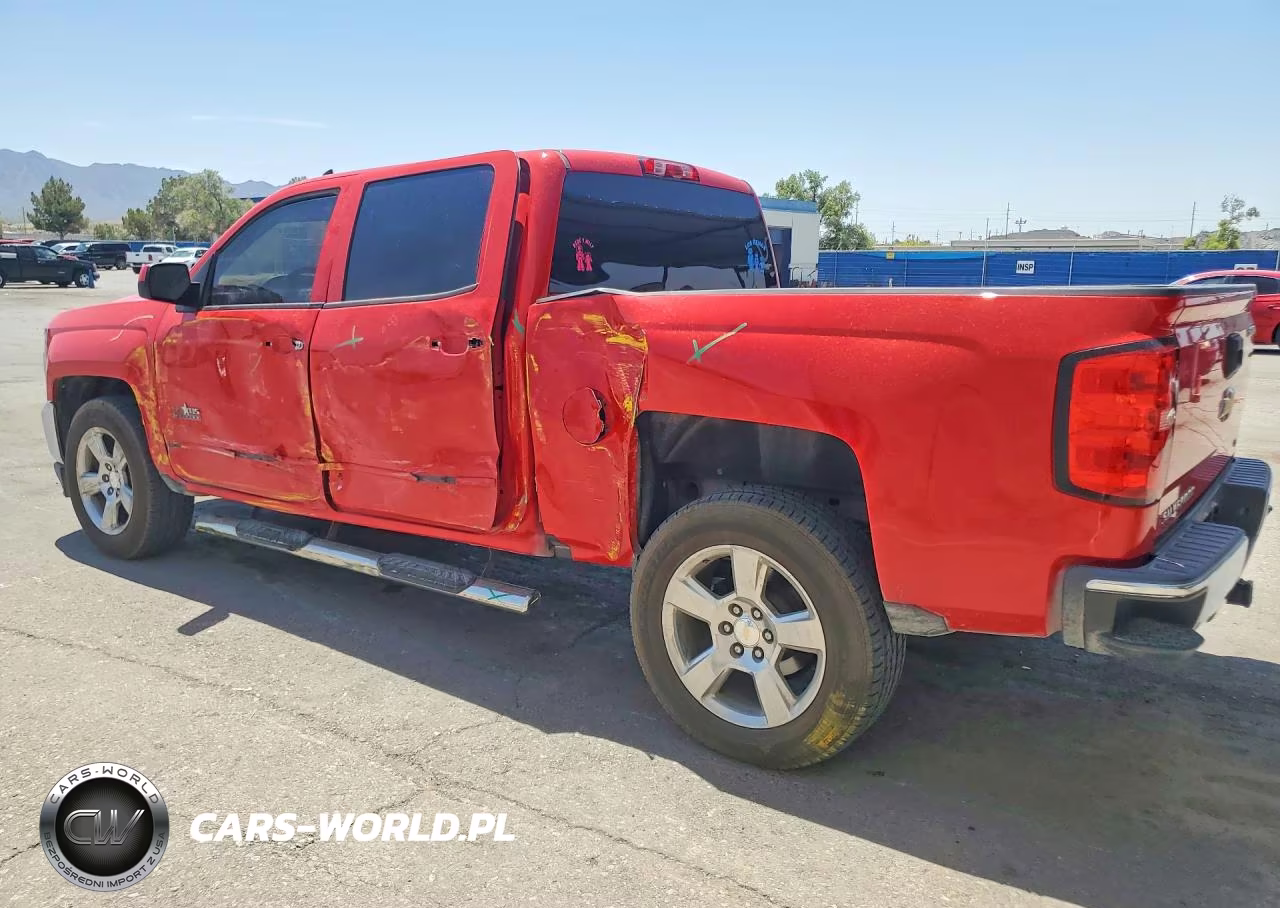 2017 Chevrolet Silverado C1500 Lt VIN:3GCPCREH8HG107524 - 2