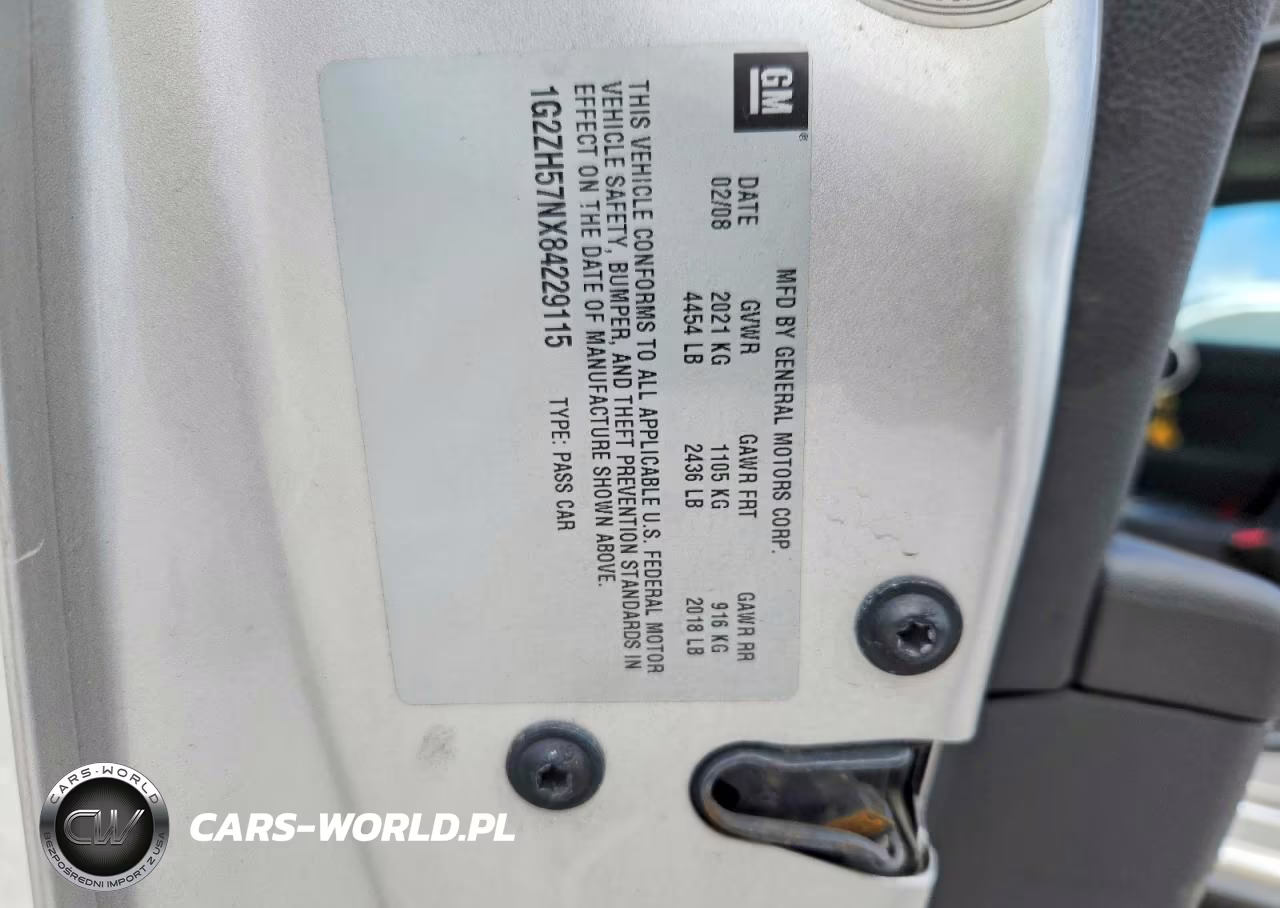 2008 Pontiac G6 Gt VIN:1G2ZH57NX84229115 - 12