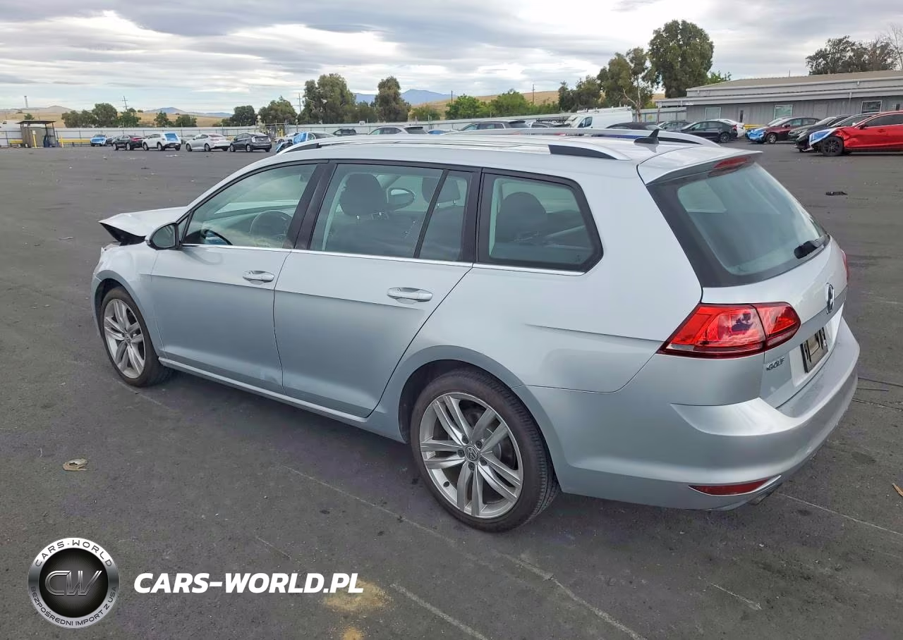 2015 Volkswagen Golf Sportwagen S VIN:3VWC17AU6FM510361 - 2