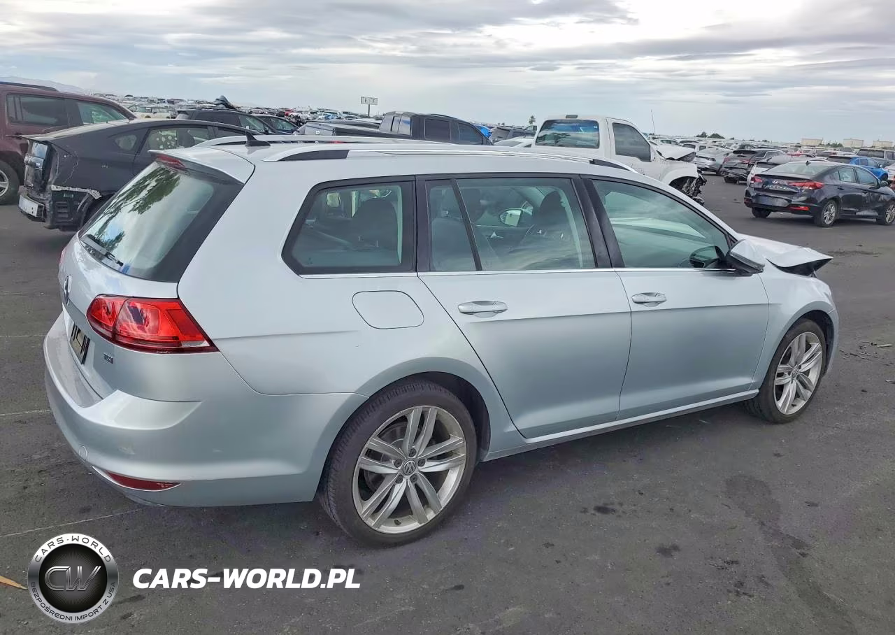 2015 Volkswagen Golf Sportwagen S VIN:3VWC17AU6FM510361 - 3