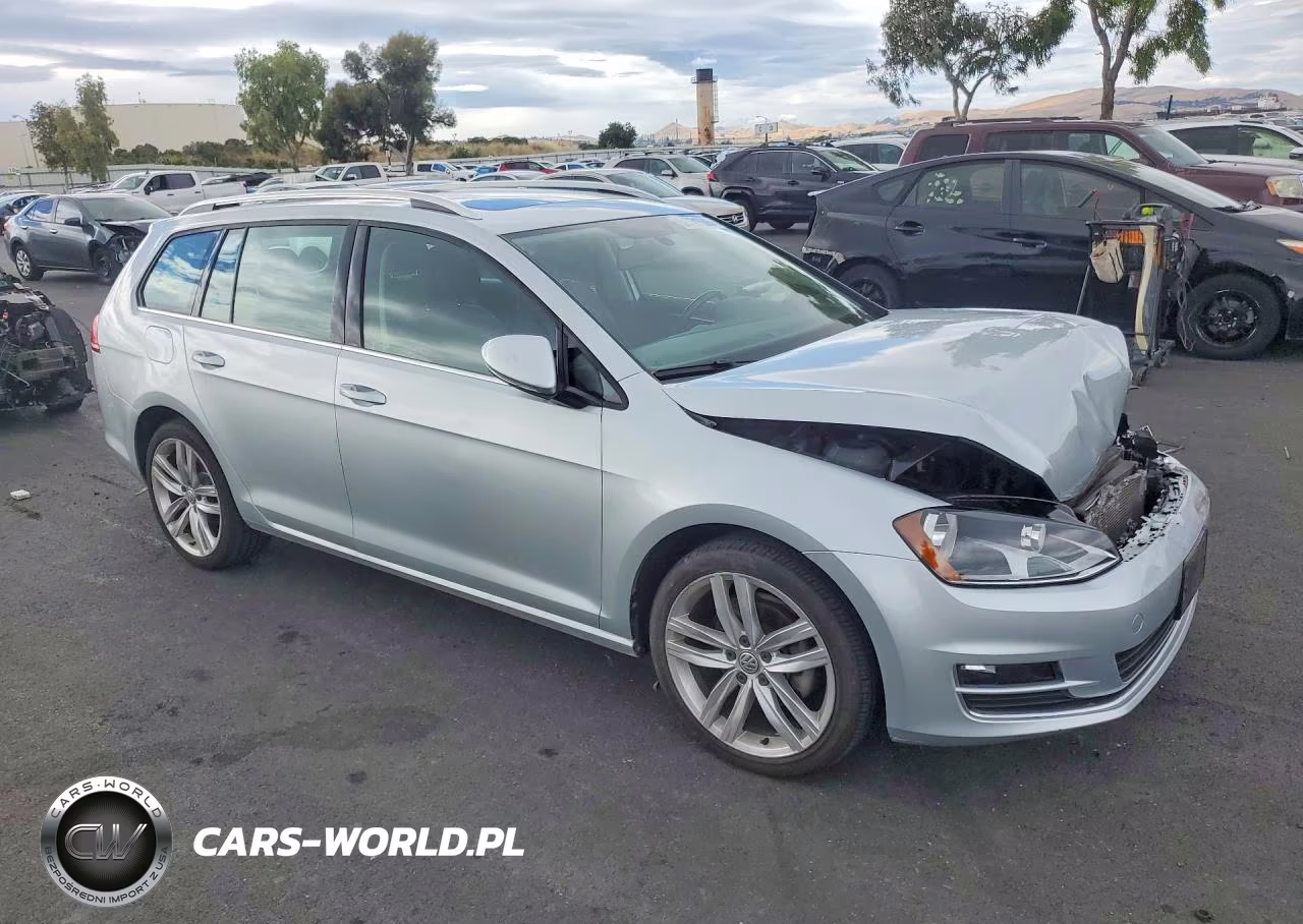 2015 Volkswagen Golf Sportwagen S VIN:3VWC17AU6FM510361 - 4