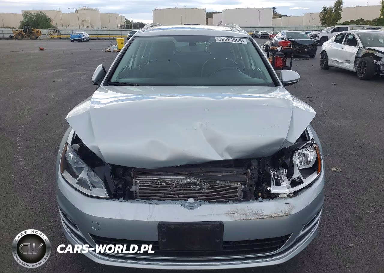 2015 Volkswagen Golf Sportwagen S VIN:3VWC17AU6FM510361 - 5