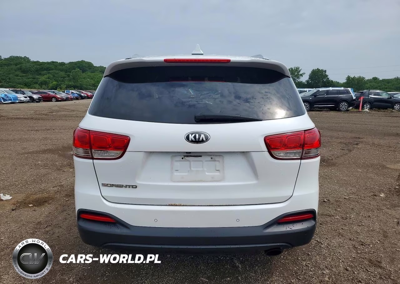 2017 Kia Sorento Lx VIN:5XYPGDA39HG206594 - 6