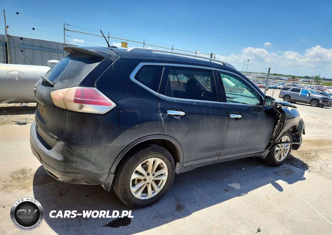 2016 Nissan Rogue Sv VIN:5N1AT2MV2GC745737 - 3