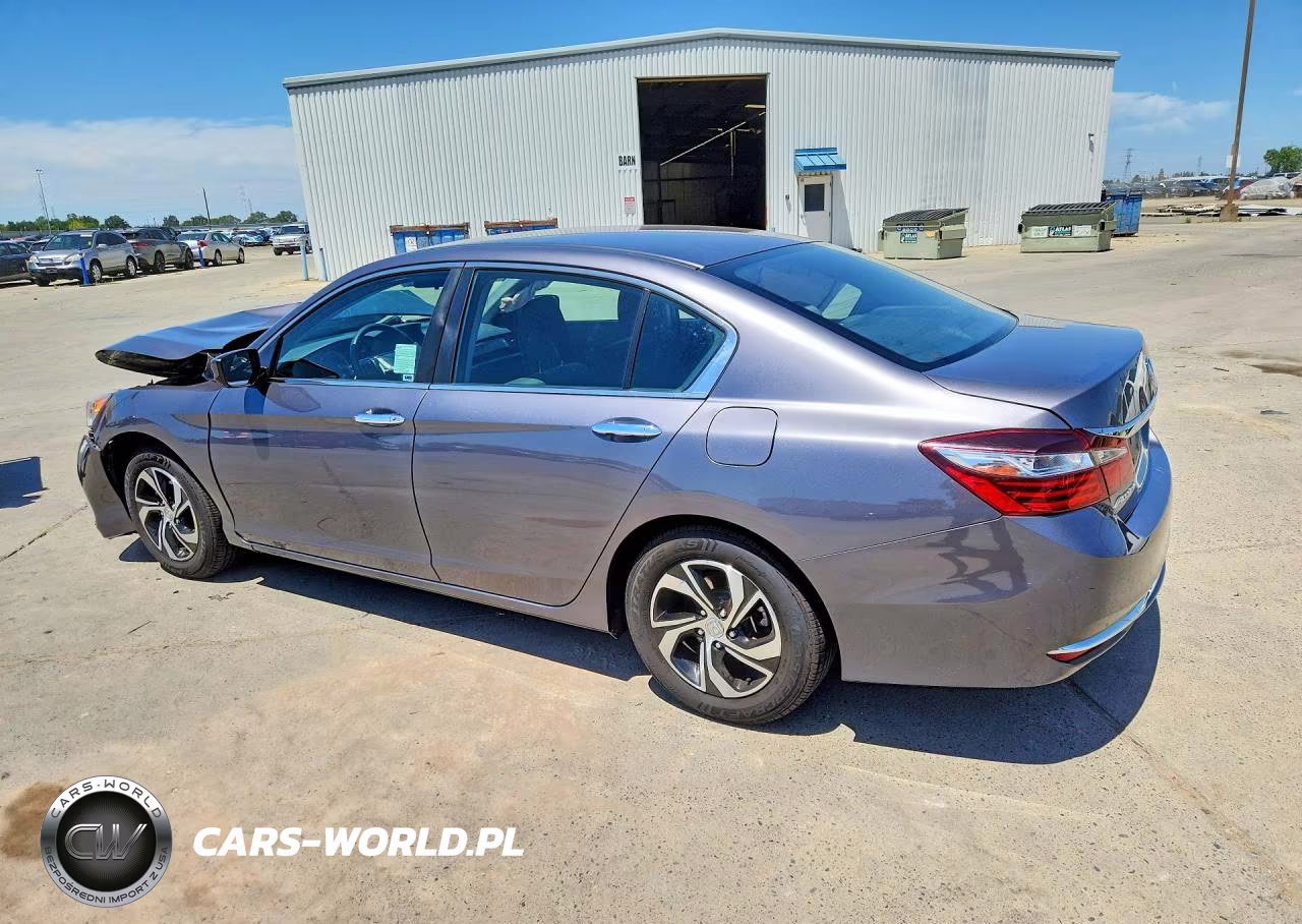 2016 Honda Accord Lx VIN:1HGCR2F30GA208465 - 2