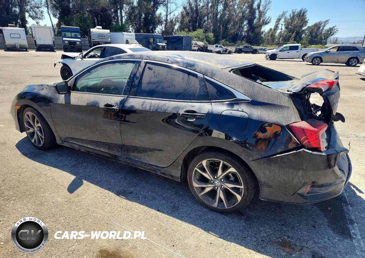2019 Honda Civic Sport VIN:2HGFC2F89KH539842 - 2