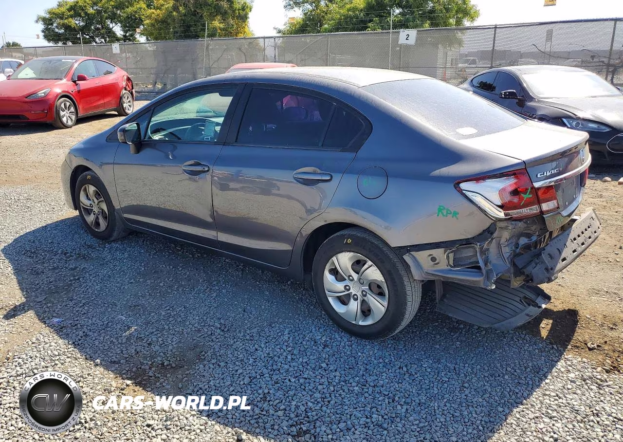 2014 Honda Civic Lx VIN:19XFB2F56EE207235 - 2