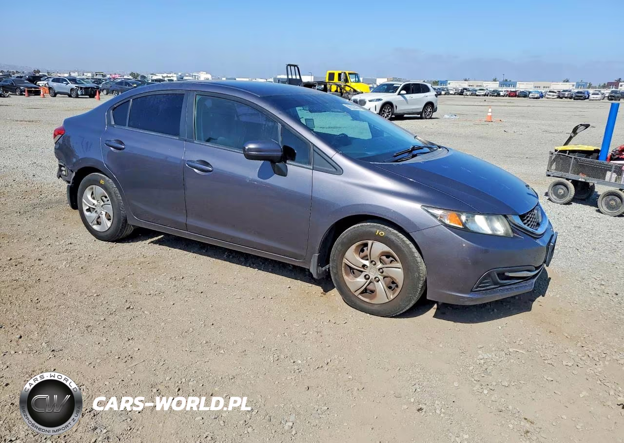 2014 Honda Civic Lx VIN:19XFB2F56EE207235 - 4