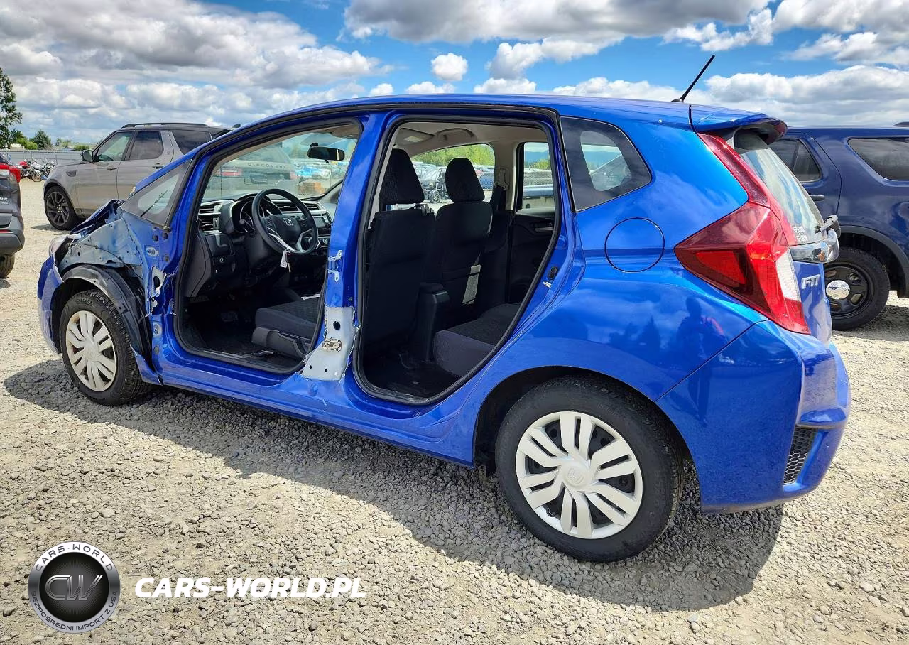 2016 Honda Fit Lx VIN:JHMGK5H52GX013810 - 2