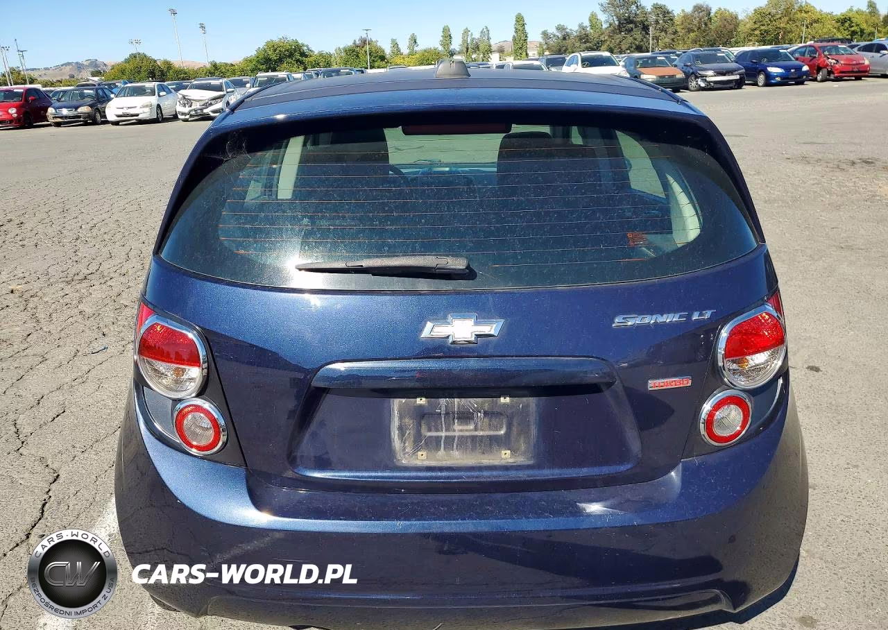 2015 Chevrolet Sonic Lt VIN:1G1JC6SB6F4150461 - 6
