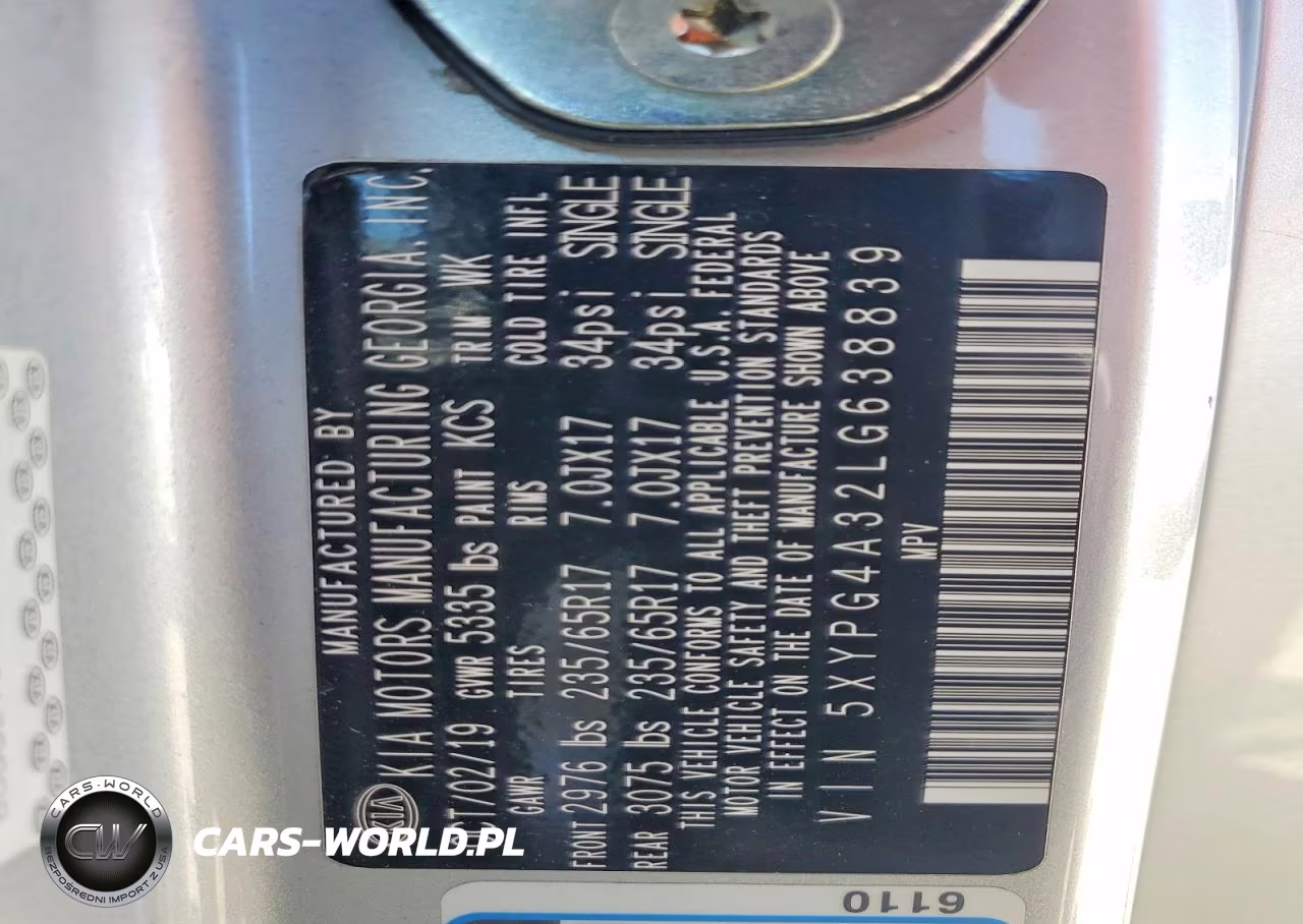 2020 Kia Sorento L VIN:5XYPG4A32LG638839 - 13