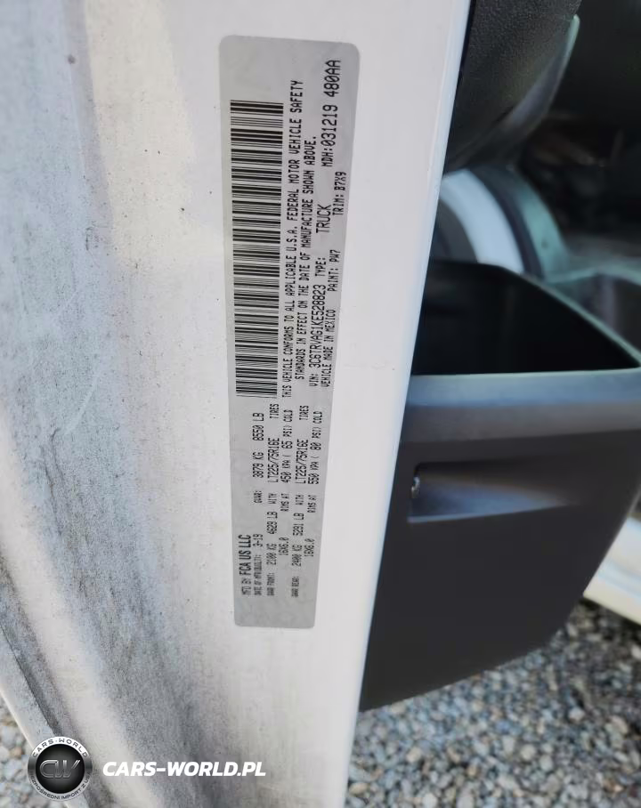 2019 Ram Promaster 1500 1500 Standard VIN:3C6TRVAG1KE528823 - 13