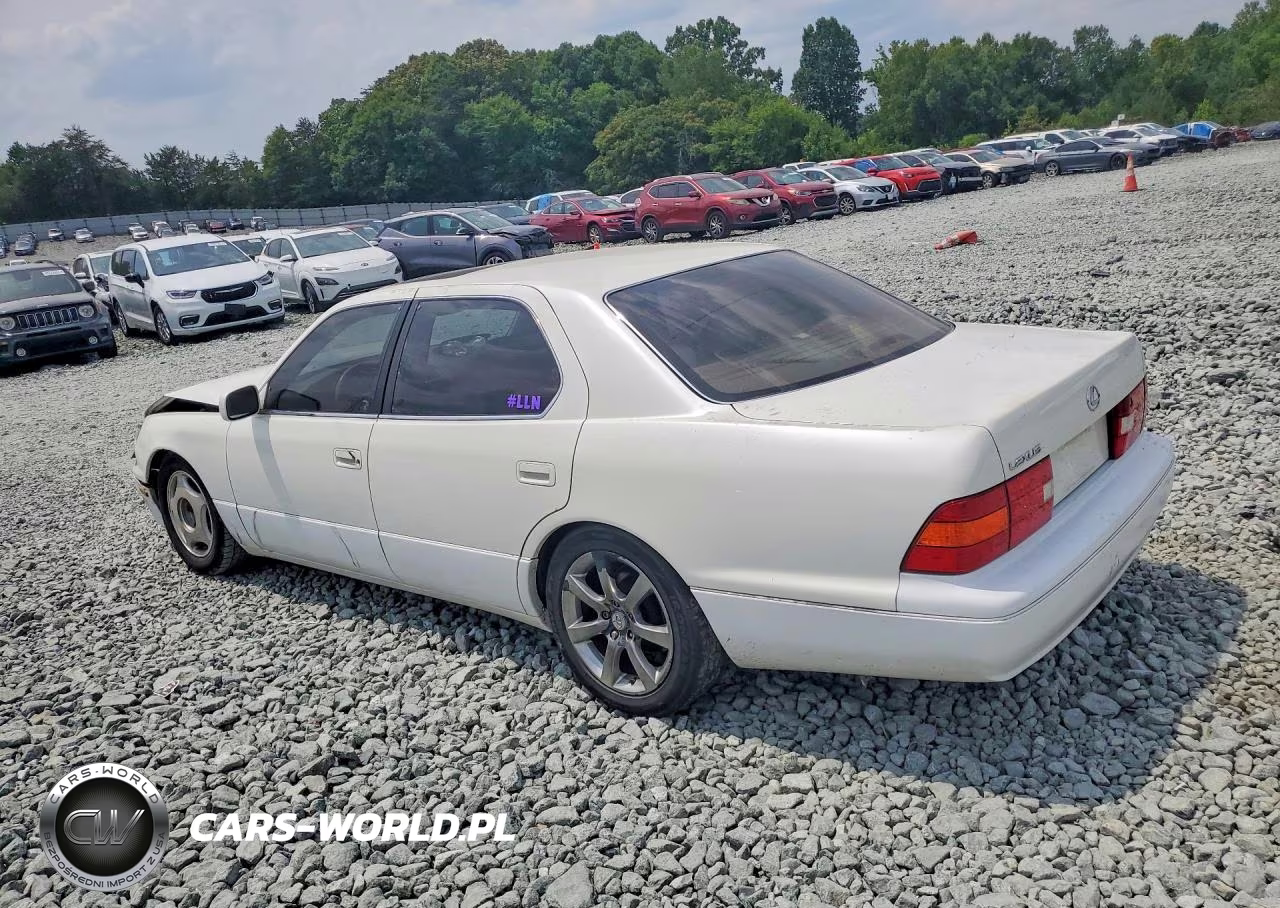 1998 Lexus Ls 400 VIN:JT8BH28F6W0137599 - 2