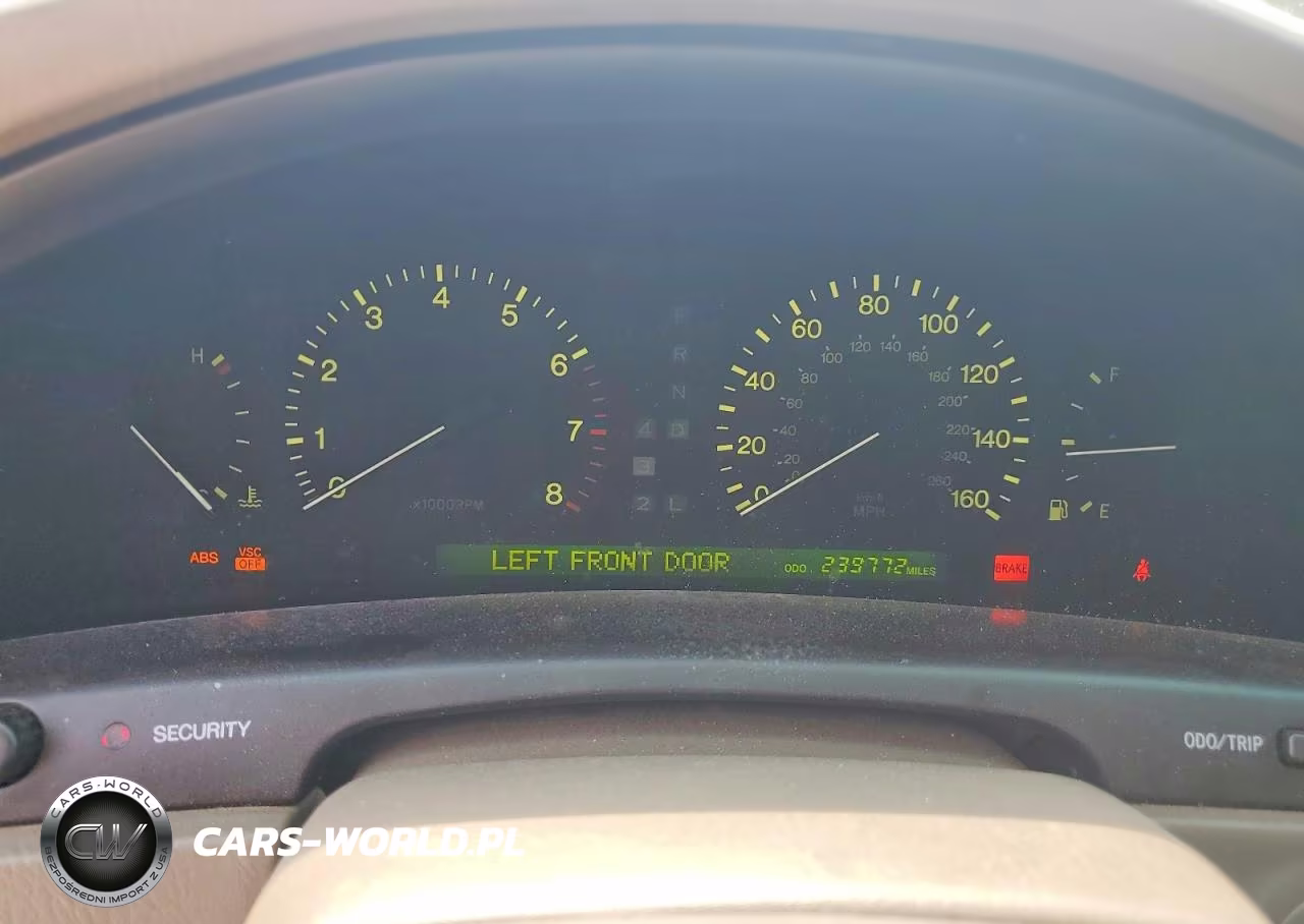 1998 Lexus Ls 400 VIN:JT8BH28F6W0137599 - 9