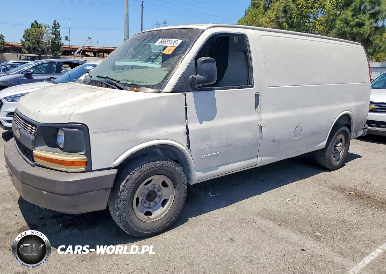 2006 Chevrolet Express 2500 Delivery Van VIN:1GCGG25V861129892 - 1