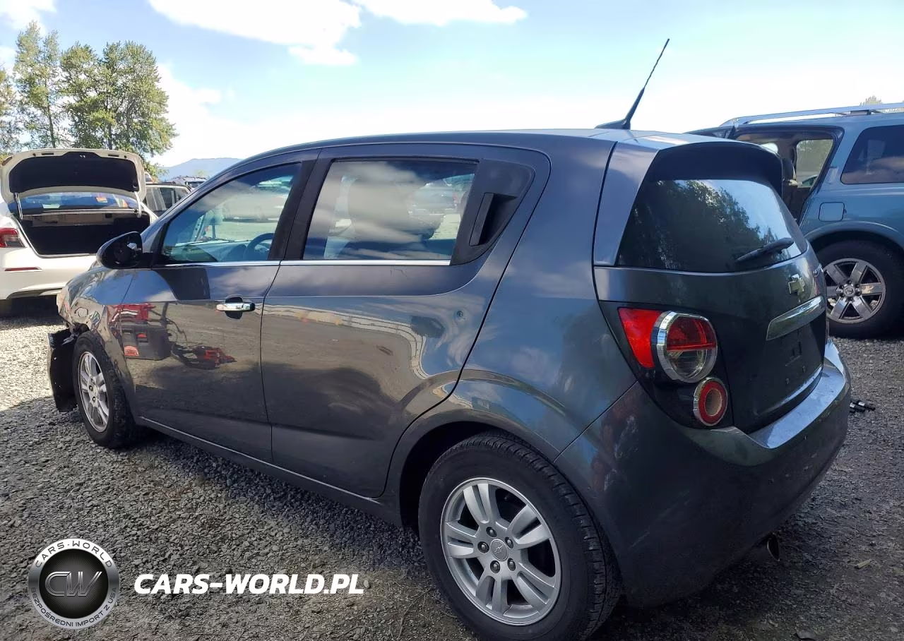 2013 Chevrolet Sonic Ltz VIN:1G1JE6SG0D4169252 - 2