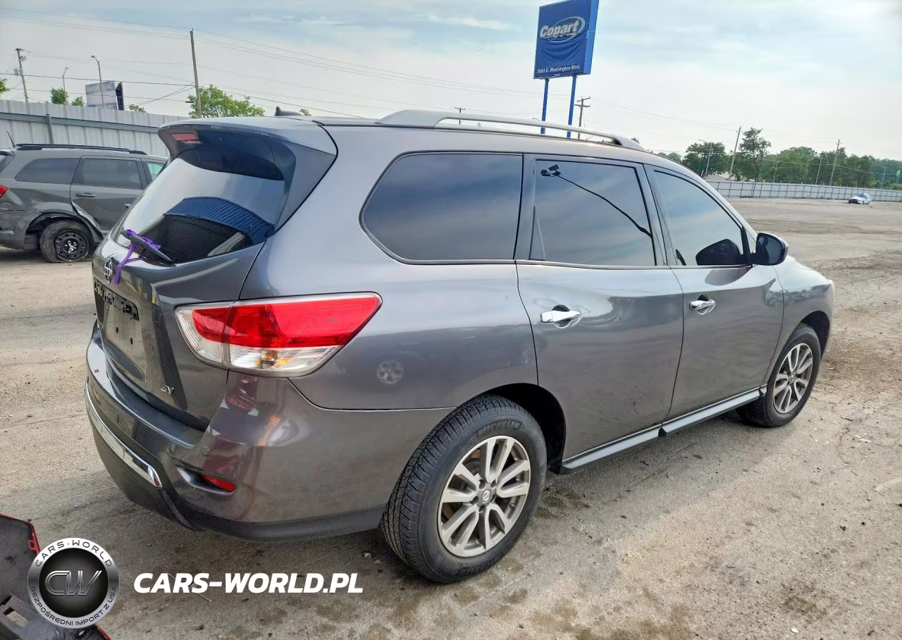 2015 Nissan Pathfinder Sv VIN:5N1AR2MN1FC646890 - 3