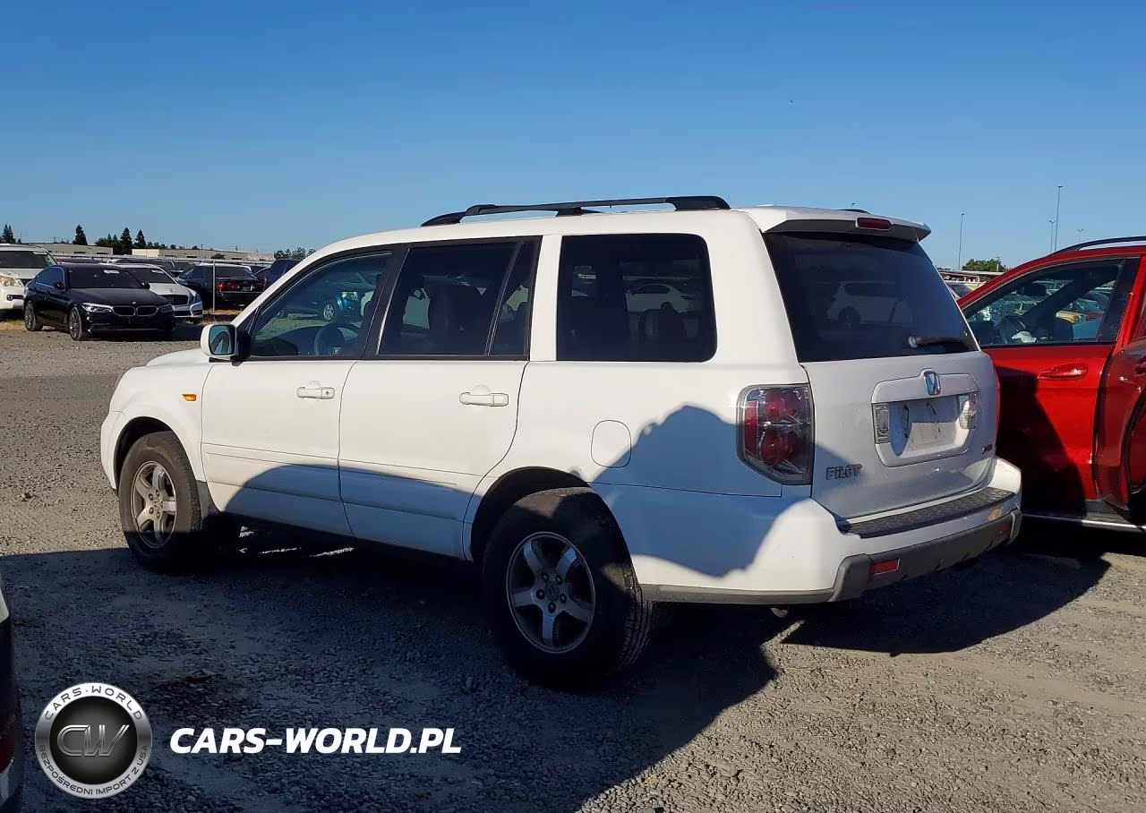 2008 Honda Pilot Exl VIN:5FNYF18688B000390 - 2