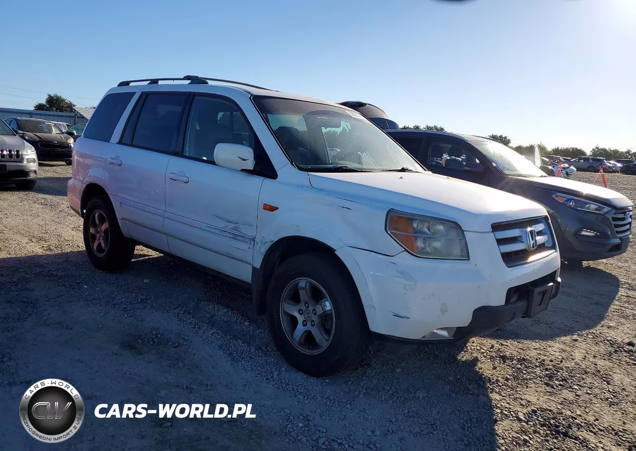 2008 Honda Pilot Exl VIN:5FNYF18688B000390 - 4