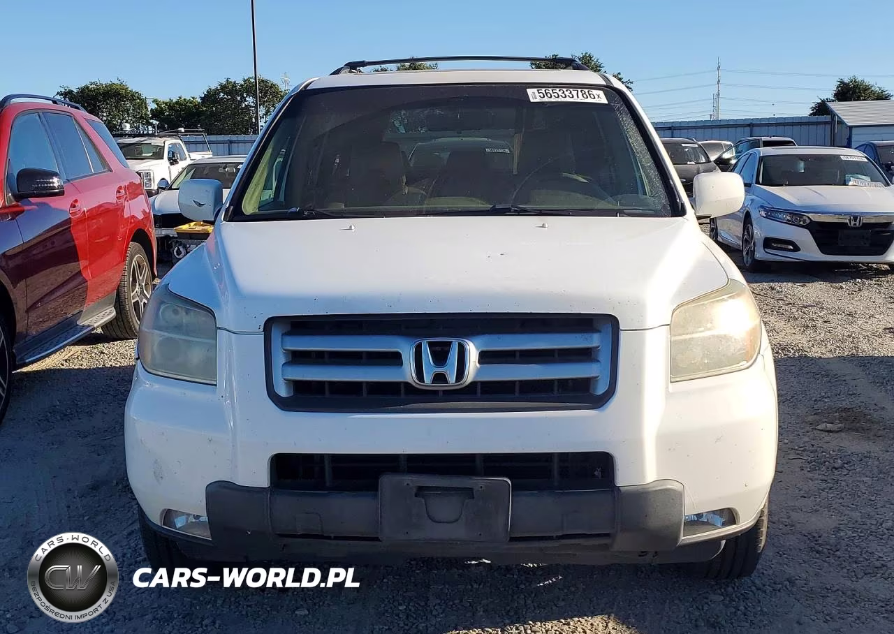 2008 Honda Pilot Exl VIN:5FNYF18688B000390 - 5