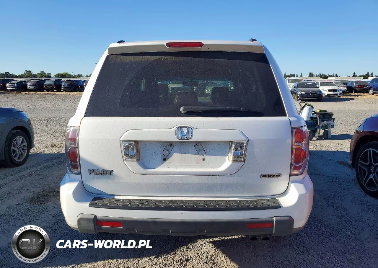 2008 Honda Pilot Exl VIN:5FNYF18688B000390 - 6