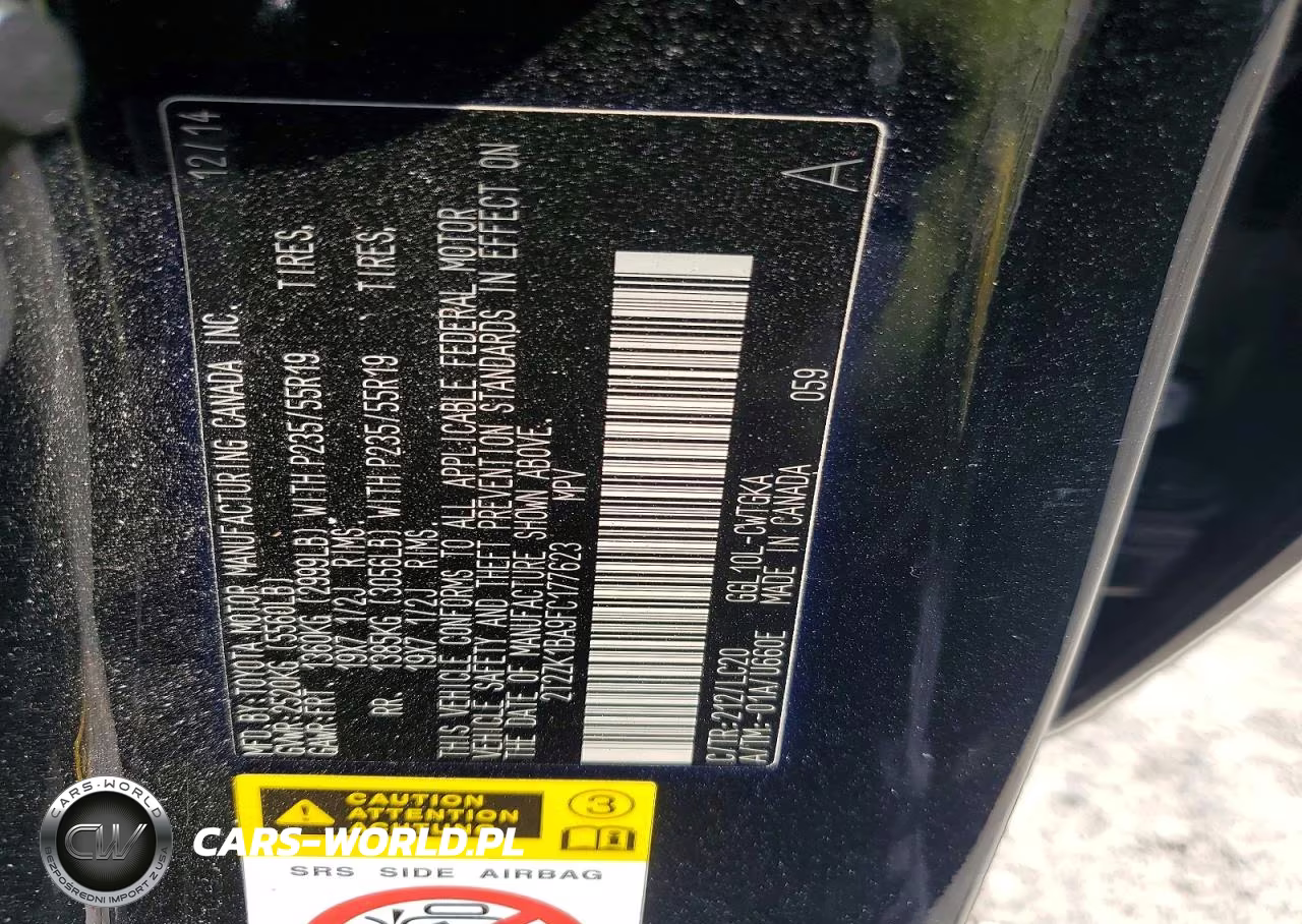 2015 Lexus Rx 350 VIN:2T2ZK1BA9FC177623 - 12