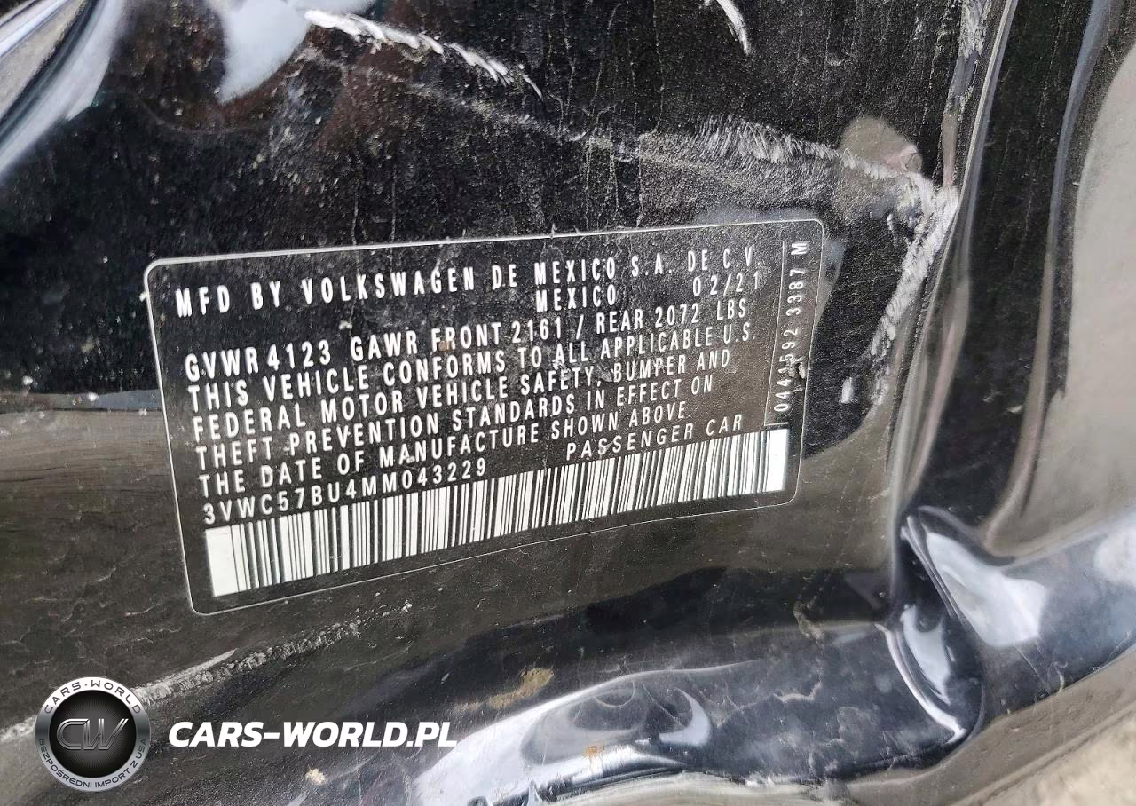2021 Volkswagen Jetta S VIN:3VWC57BU4MM043229 - 12