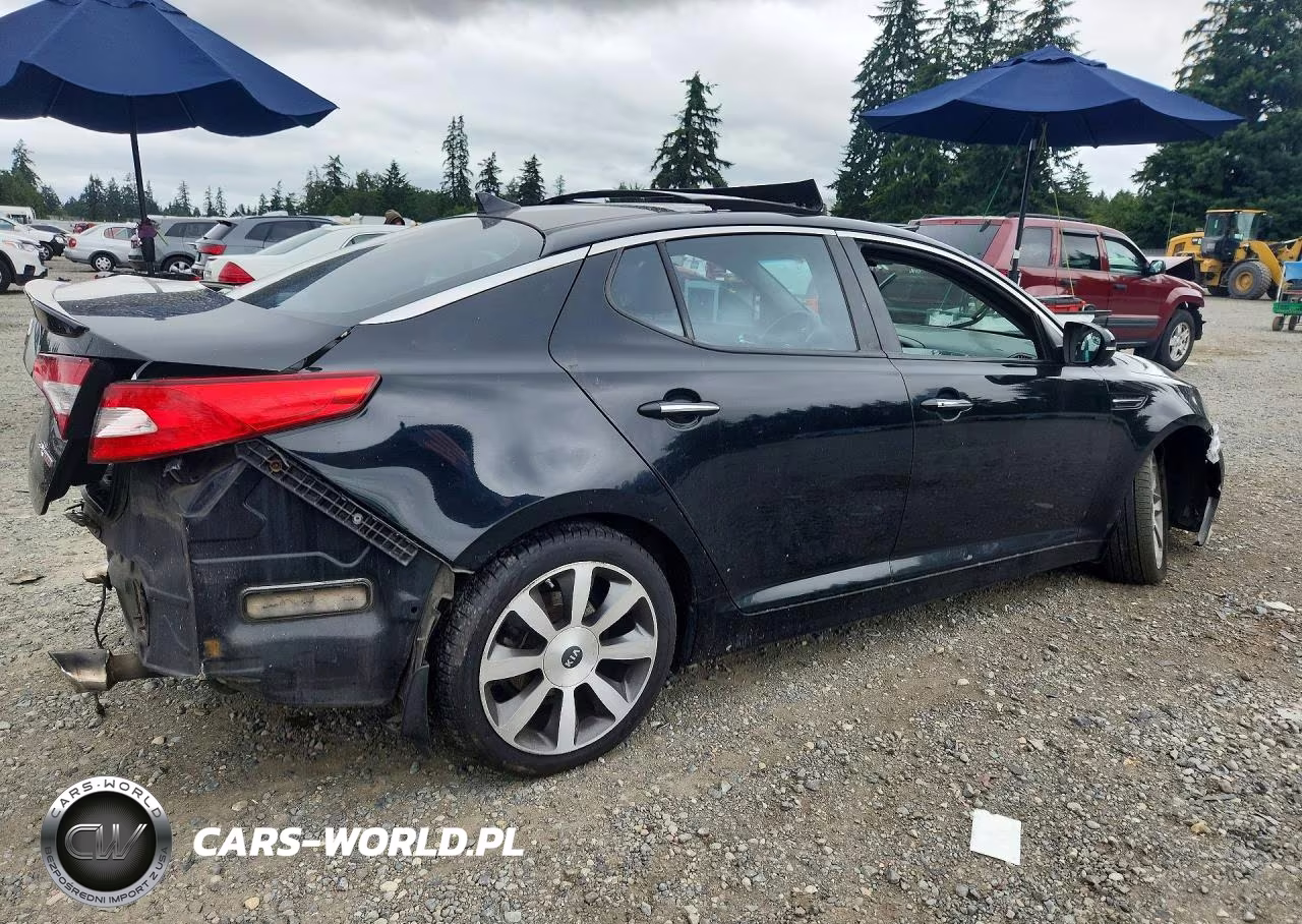 2012 Kia Optima Sx VIN:5XXGR4A61CG078417 - 3
