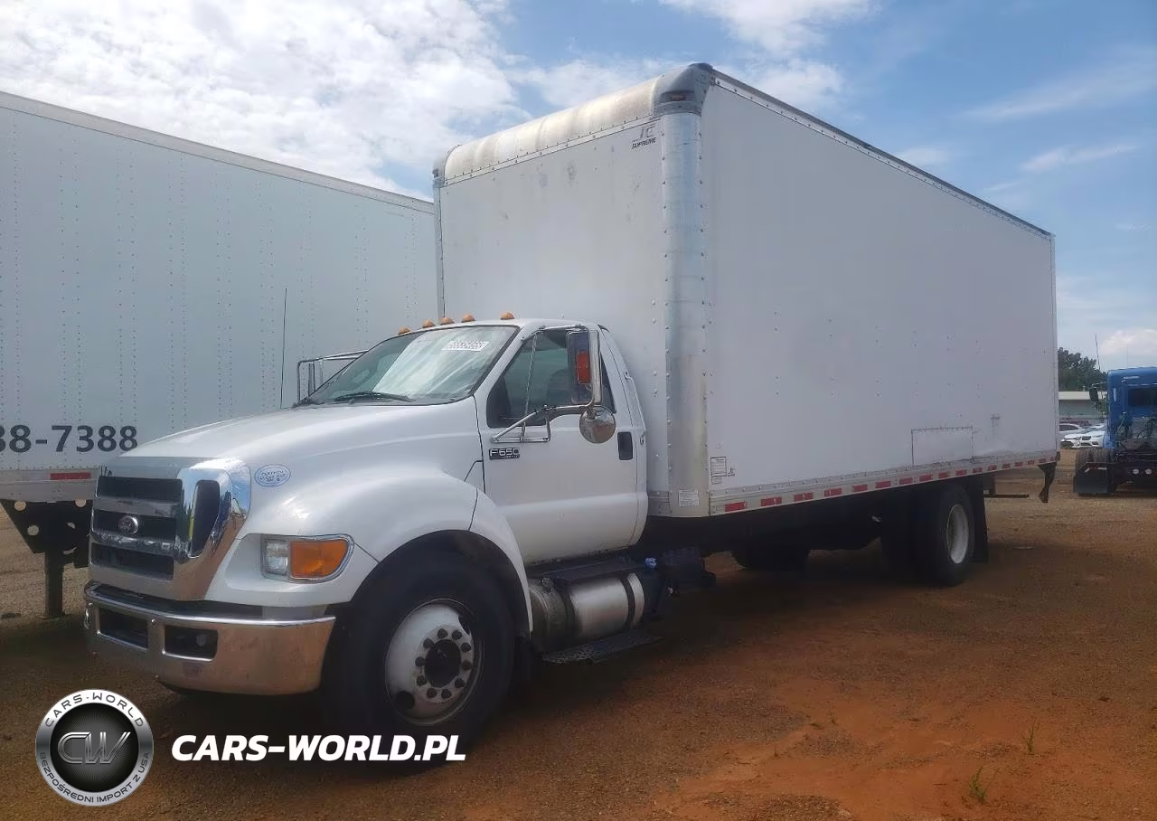 2015 Ford F650 Super Duty Box Truck VIN:3FRNF6FCXFV584662 - 2