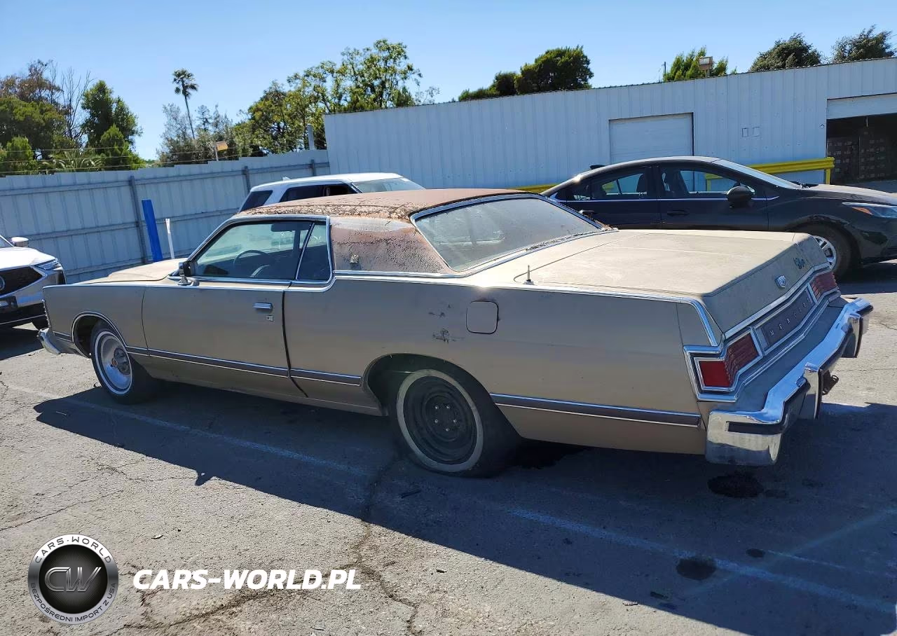 1977 Mercury Grand Marquis Ls VIN:0000007Z61S622196 - 2
