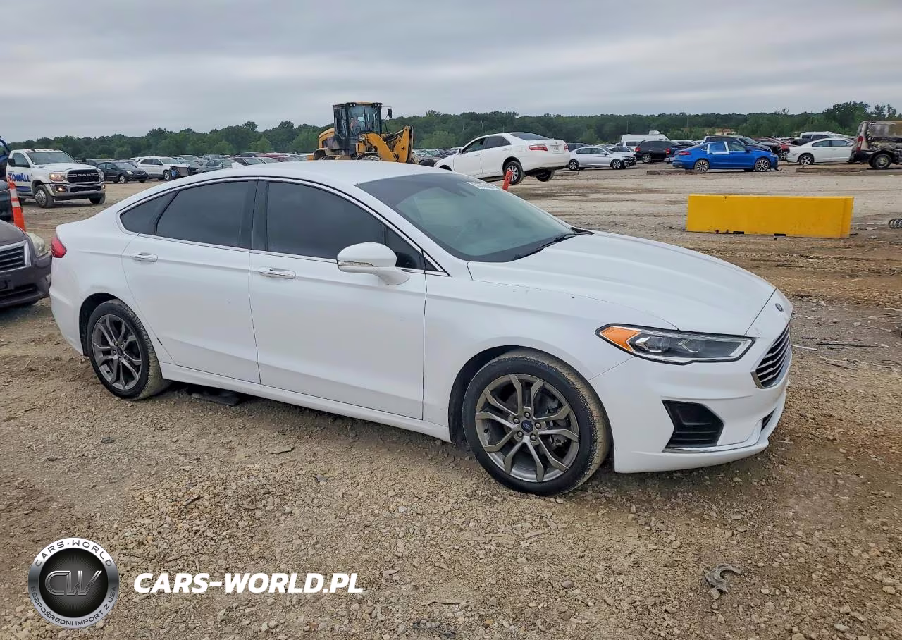 2019 Ford Fusion Sel VIN:3FA6P0CD8KR265150 - 4