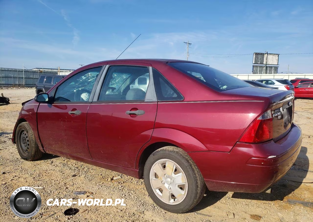 2007 Ford Focus Zx4 VIN:1FAFP34N87W294306 - 2