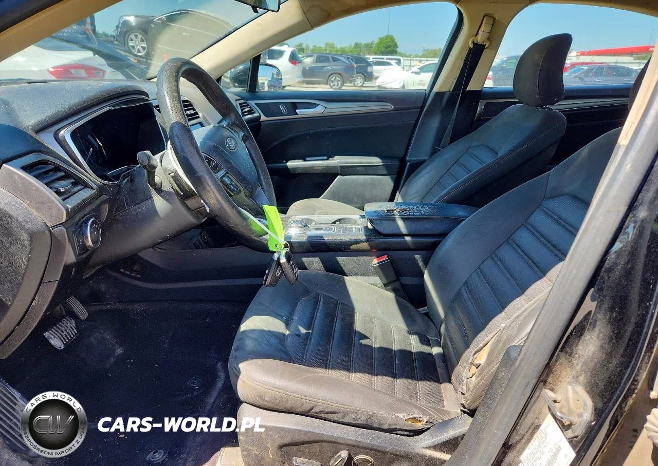 2017 Ford Fusion Se VIN:3FA6P0HD7HR274679 - 7
