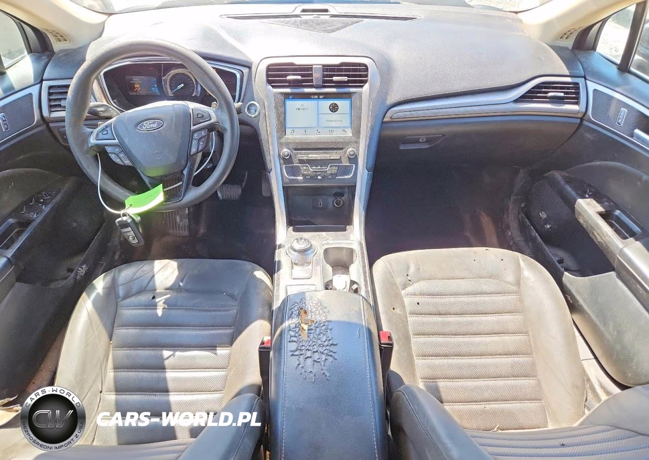 2017 Ford Fusion Se VIN:3FA6P0HD7HR274679 - 8