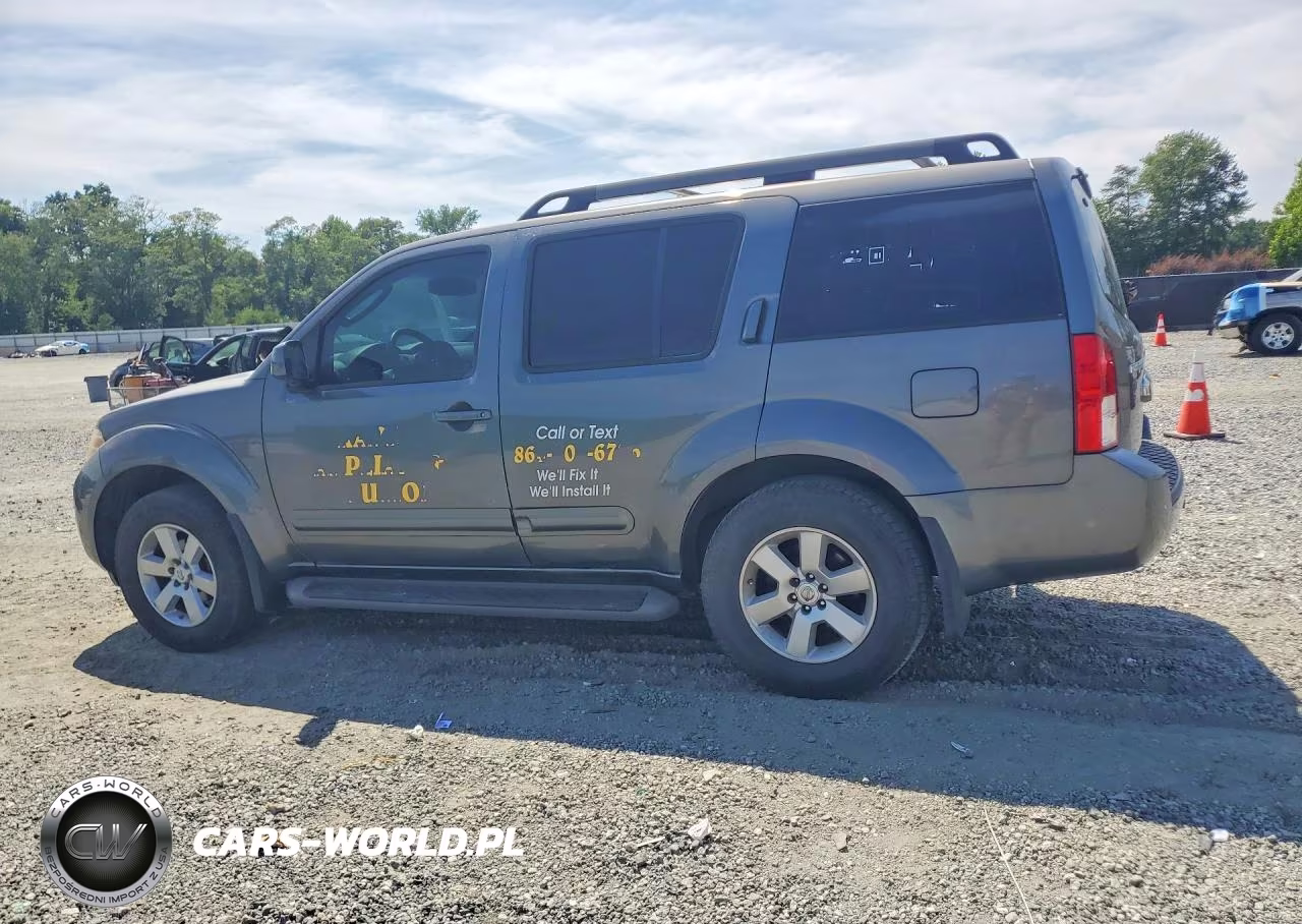 2008 Nissan Pathfinder S VIN:5N1AR18B08C639183 - 2
