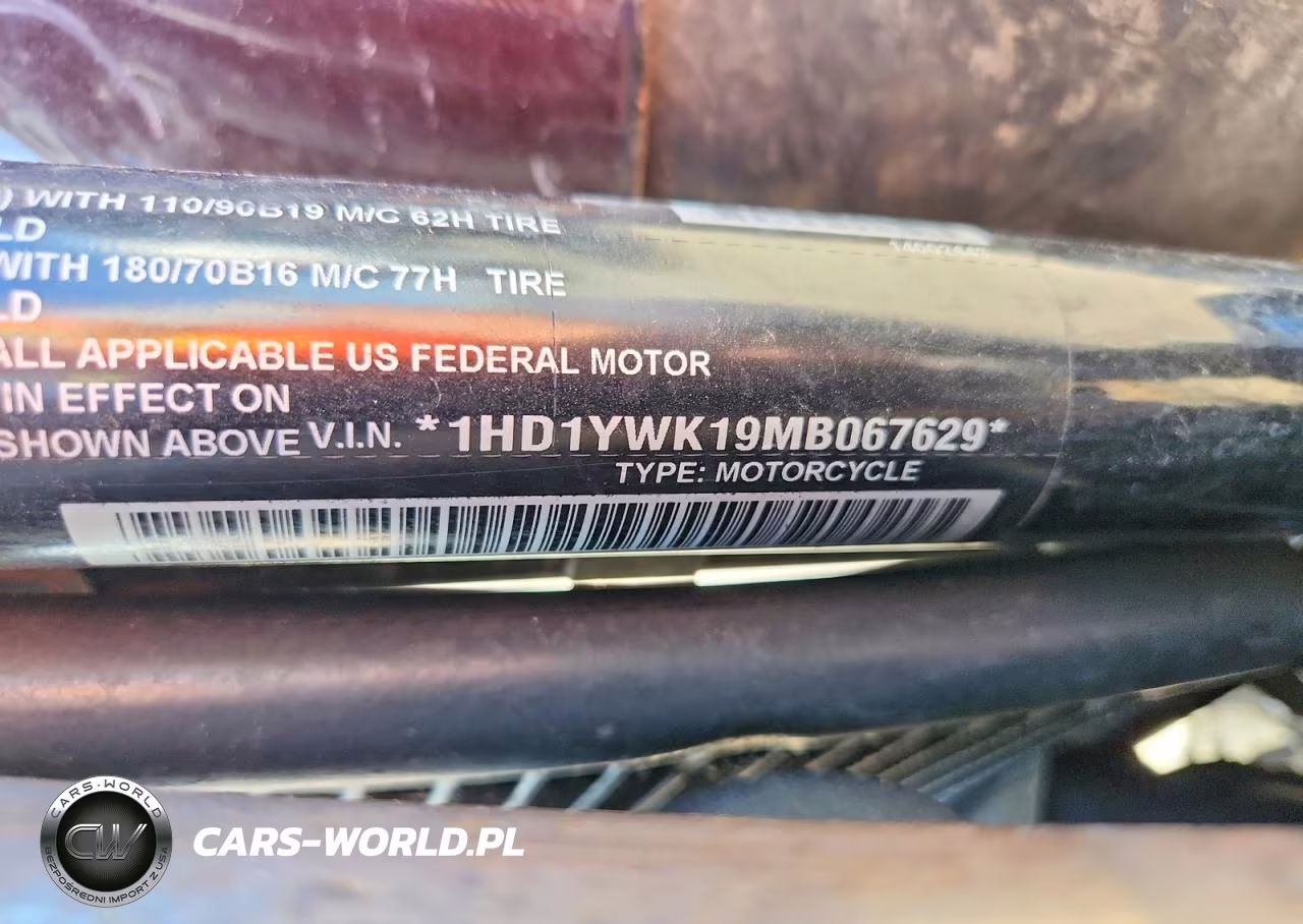 2021 Harley Davidson Fxlrs VIN:1HD1YWK19MB067629 - 8