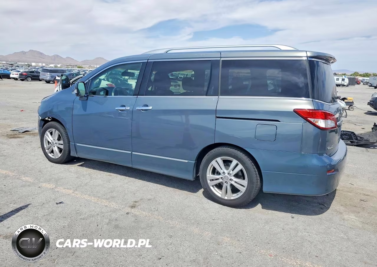 2011 Nissan Quest 3.5 S VIN:JN8AE2KP9B9007351 - 2