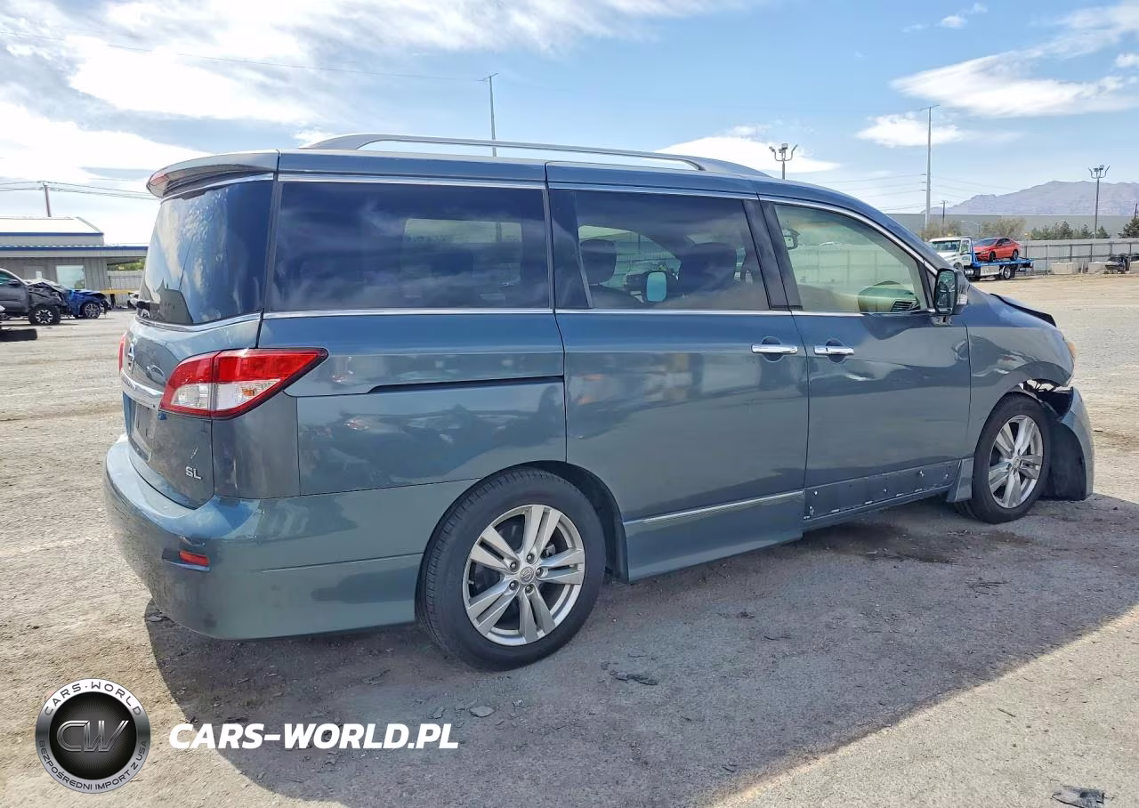 2011 Nissan Quest 3.5 S VIN:JN8AE2KP9B9007351 - 3