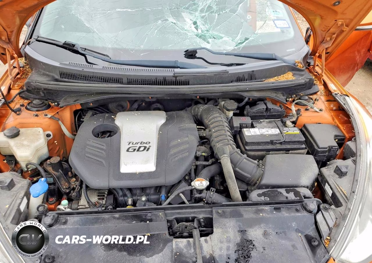 2013 Hyundai Veloster Turbo VIN:KMHTC6AE2DU100516 - 11