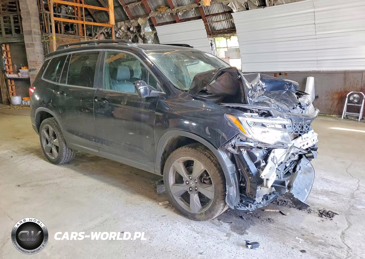 2019 Honda Passport Touring VIN:5FNYF8H97KB027302 - 4