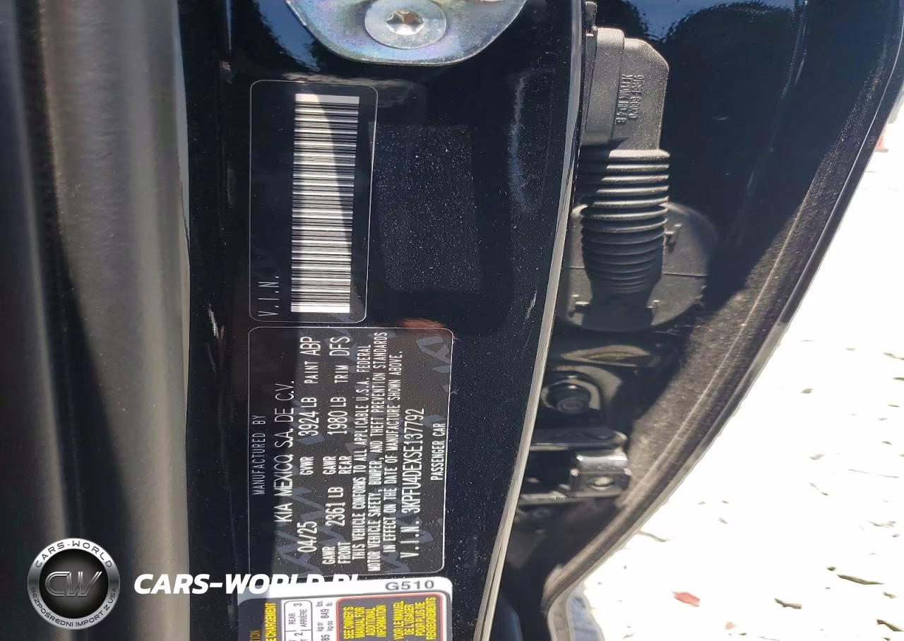 2025 Kia K4 Ex VIN:3KPFU4DEXSE137792 - 13