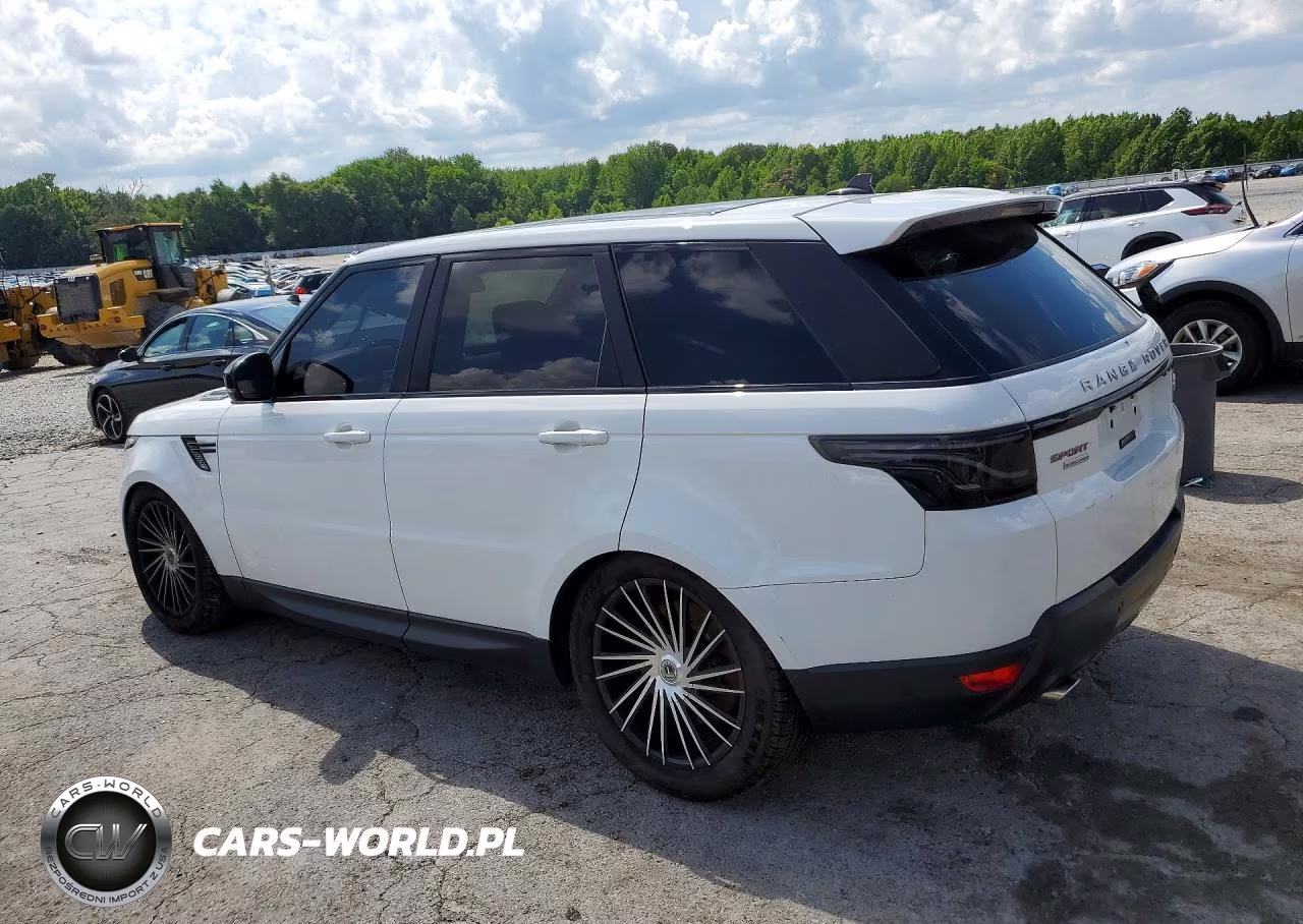 2016 Land Rover Range Rover Sport Sc VIN:SALWR2EF0GA554662 - 2