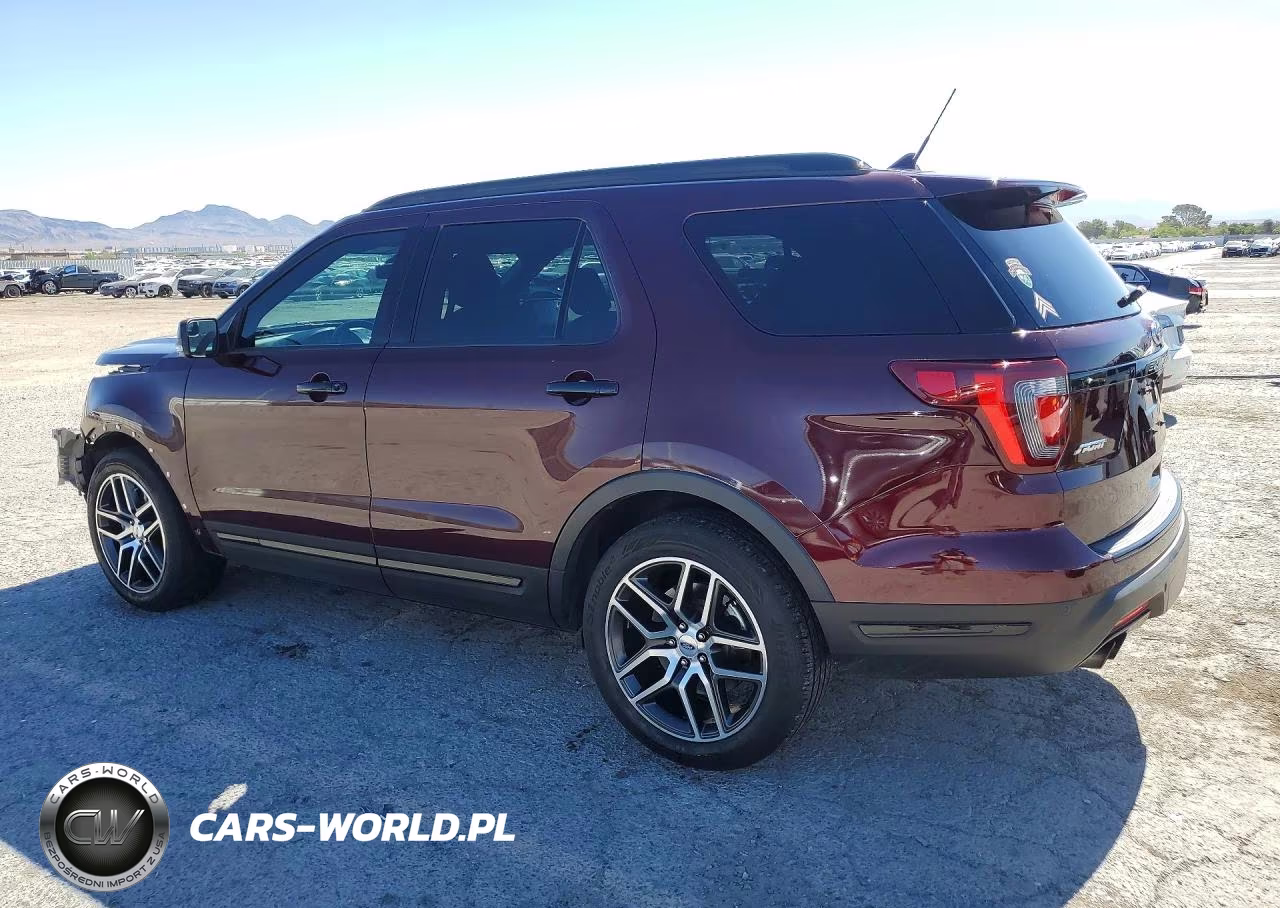 2018 Ford Explorer Sport VIN:1FM5K8GT7JGB79706 - 2