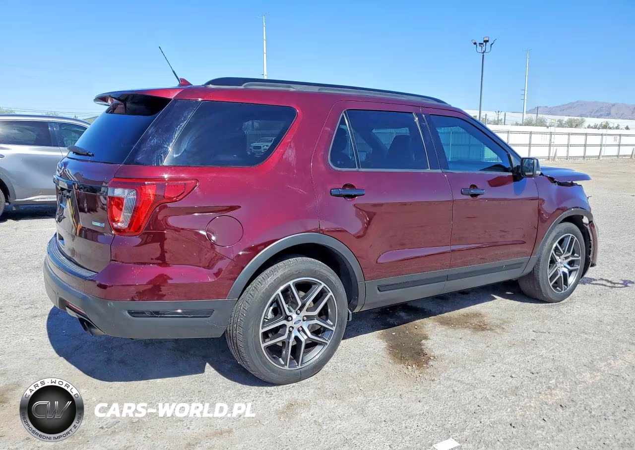 2018 Ford Explorer Sport VIN:1FM5K8GT7JGB79706 - 3