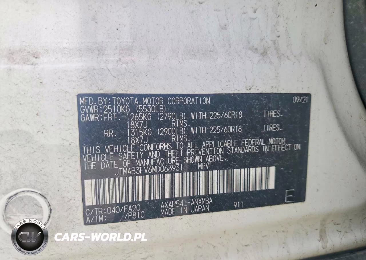 2021 Toyota Rav4 Prime Se VIN:JTMAB3FV6MD063931 - 14