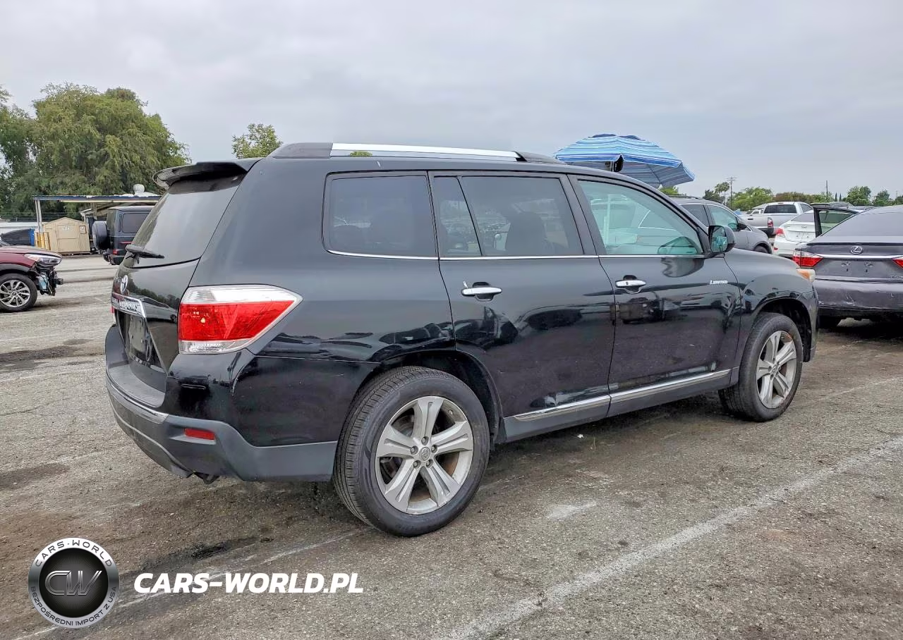2013 Toyota Highlander Limited VIN:5TDYK3EH8DS116479 - 3