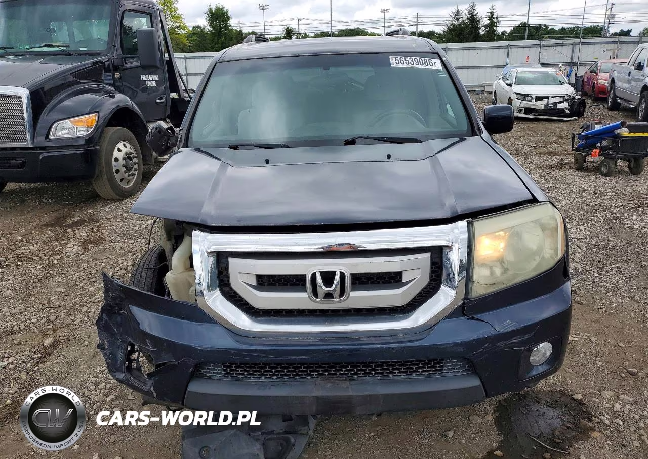 2009 Honda Pilot Ex VIN:5FNYF48449B027572 - 5